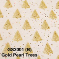 Gemstones Gold Pearl Trees Sheet Tissue Paper